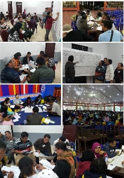 Pelatihan BGA Moderamen GBKP di Retret Center Sukamakmur hadir 487 peserta