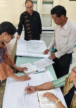 Pembinaan Baca Gali Alkitab di HKBP Dame, Saitnihuta-Tarutung