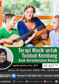 SBSUI - Terapi Musik untuk Tumbuh Kembang Anak Berkebutuhan Khusus